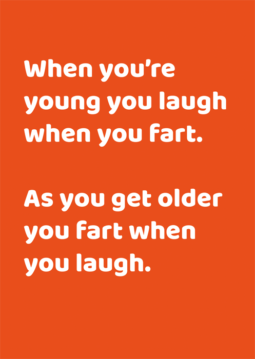 Birthday Card Comedy Card Company Fart When Laugh Comedy Card Company 