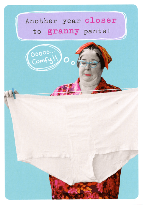 Birthday CardAbacusComedy Card CompanyGranny Pants