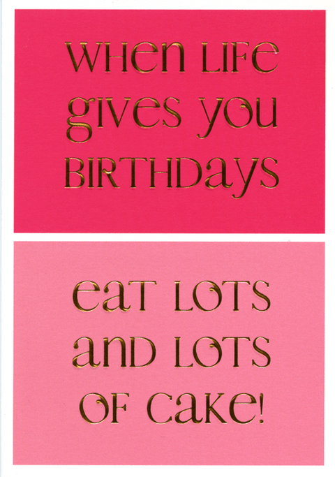 Birthday CardAbacusComedy Card CompanyWhen life gives you birthdays