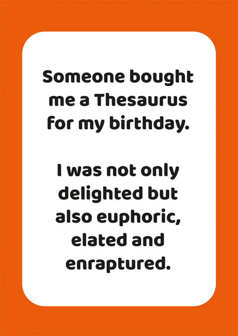 Birthday CardComedy Card CompanyComedy Card CompanyThesaurus