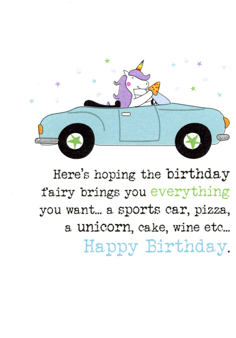 Birthday CardDandelion StationeryComedy Card CompanyBirthday Fairy