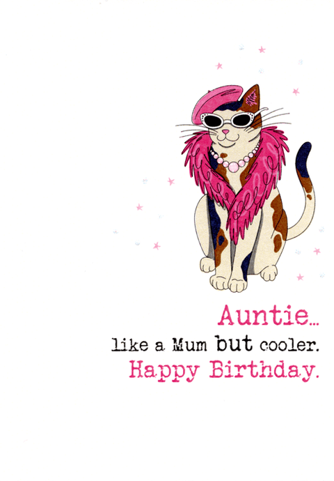 Birthday CardDandelion StationeryComedy Card CompanyCool Auntie