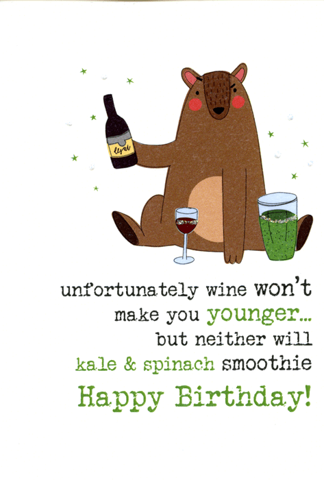 Birthday CardDandelion StationeryComedy Card CompanyKale and Spinach