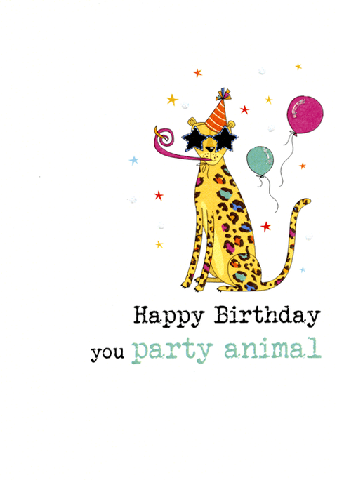 Birthday CardDandelion StationeryComedy Card CompanyParty Animal