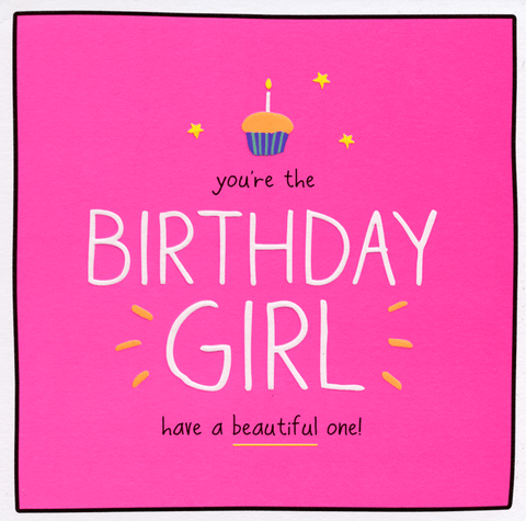 Birthday CardPigmentComedy Card CompanyBirthday Girl