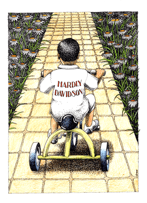 Funny CardsSimon DrewComedy Card CompanyHardly Davidson