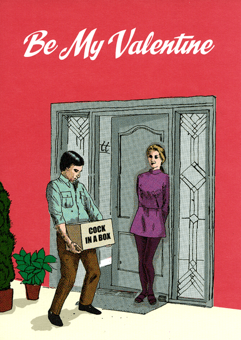 Valentines cardsModern TossComedy Card CompanyValentine - Cock in a Box