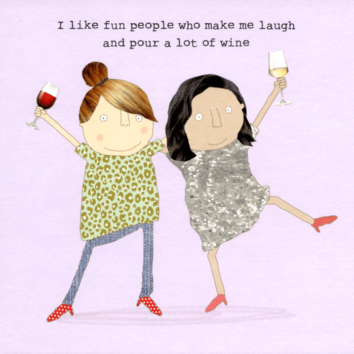 Humorous card by Rosie Made a Thing - Fun People – Comedy Card Company